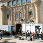 Baeza, un escenario de cine: las películas que han llevado su encanto a la gran pantalla 30 Rodaje de la película "La Conjura del Escorial" en Baeza