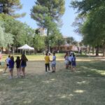 Baeza en familia: planes con niños para todos los gustos 20 Niños jugando en un parque de Baeza