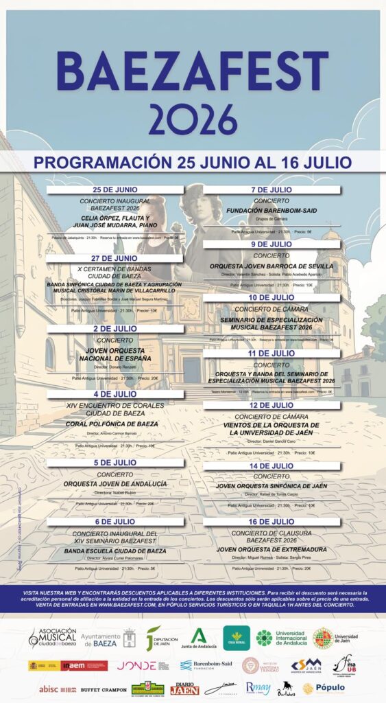 El calor de julio no detiene a nadie. La cultura sigue latiendo, porque Baeza es Eterna 8 Turismo Baeza - El calor de julio no detiene a nadie. La cultura sigue latiendo, porque Baeza es Eterna